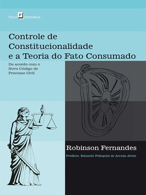 cover image of Controle de constitucionalidade e a teoria do fato consumado
